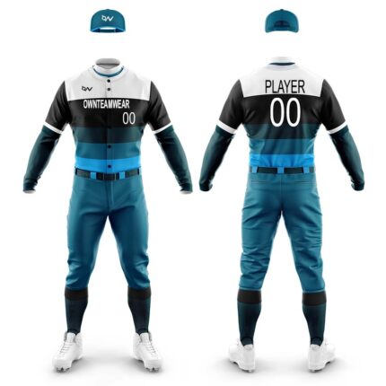 Two-Button Baseball Uniform Set – Traditional Style, Modern Fabric